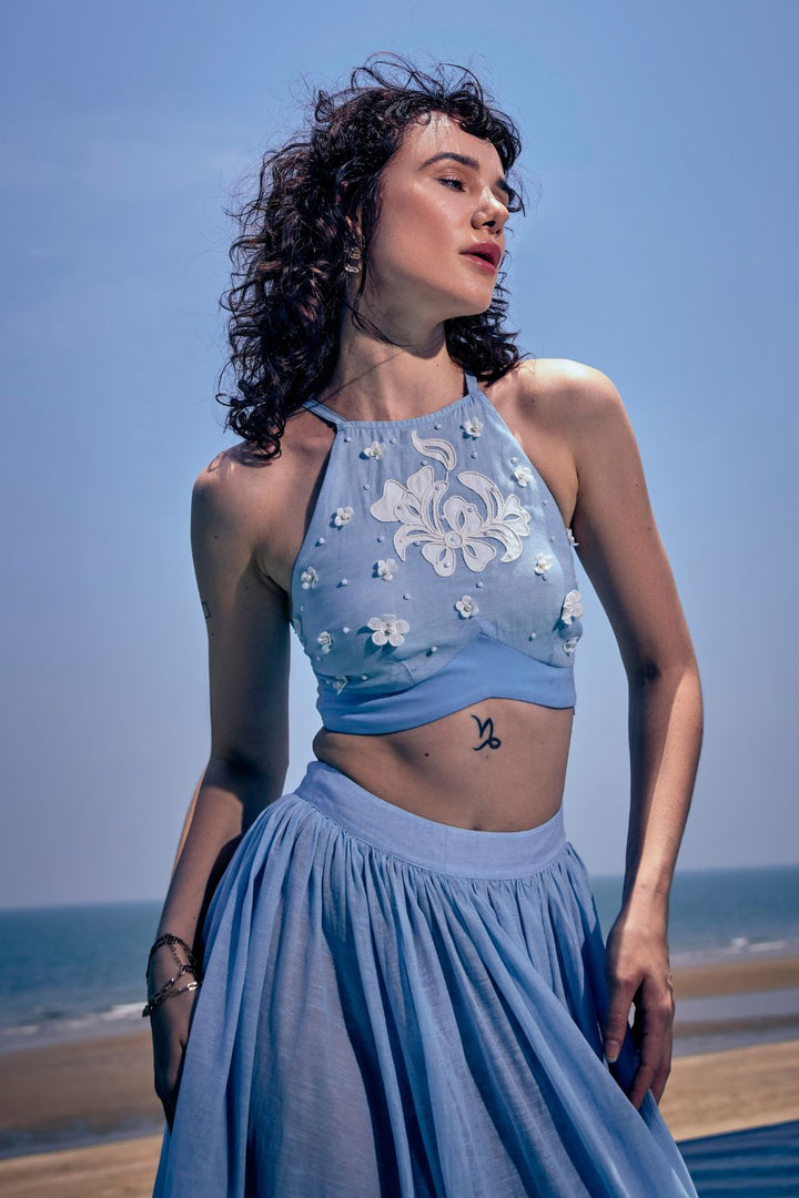 Palm Halter Top
