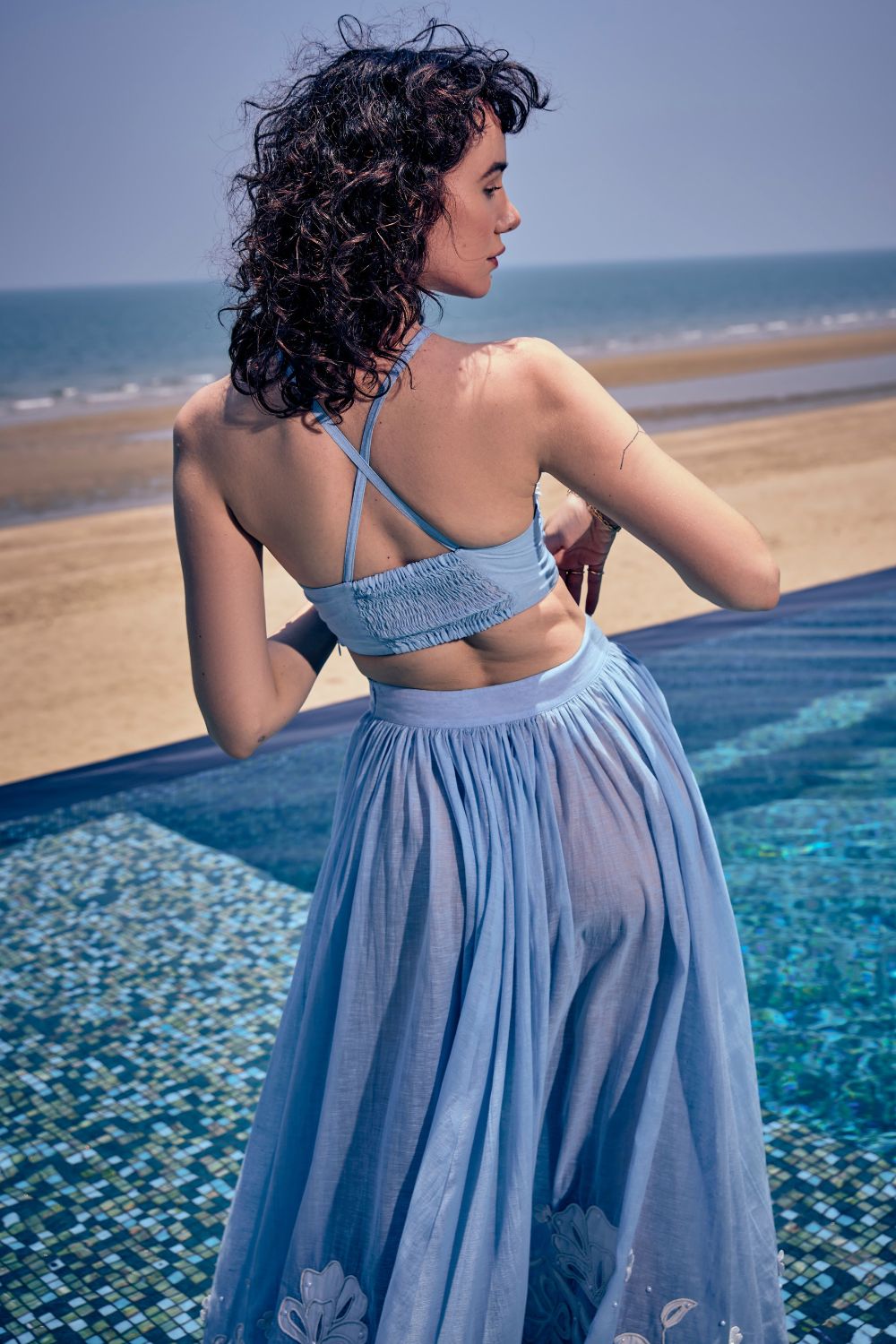 Palm Halter Top