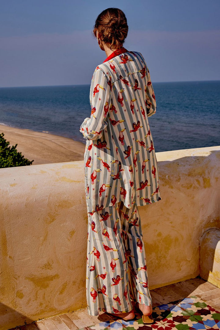 Maccau Streak Lounge Co-ord