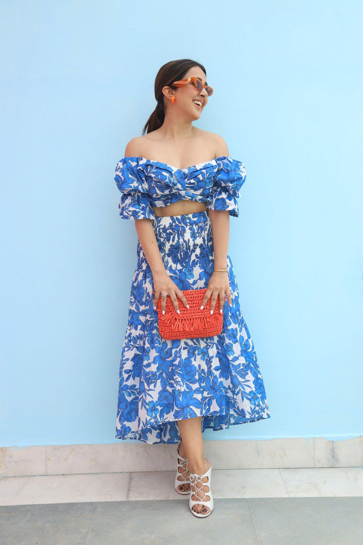 Floral Pop Skirt - ANI CLOTHING