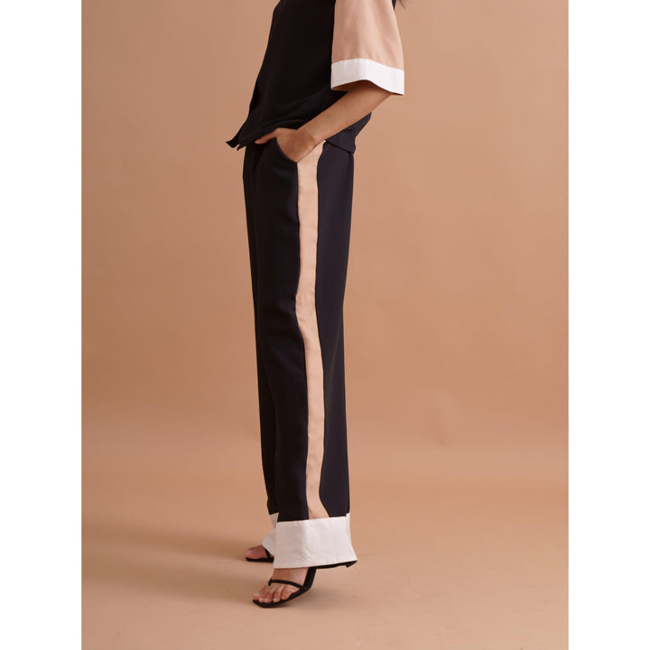 Flesh Panel Co-ord Trousers - ANI CLOTHING