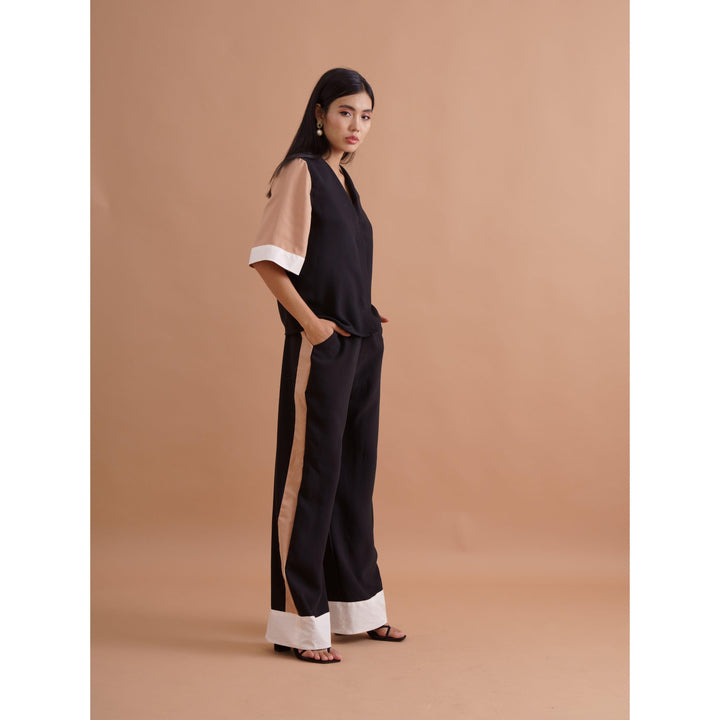 Flesh Panel Co-ord Trousers - ANI CLOTHING