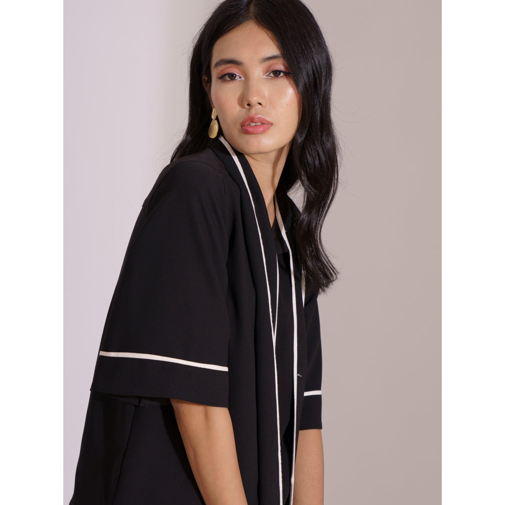 Block Lace Panel Co-ord Top - ANI CLOTHING