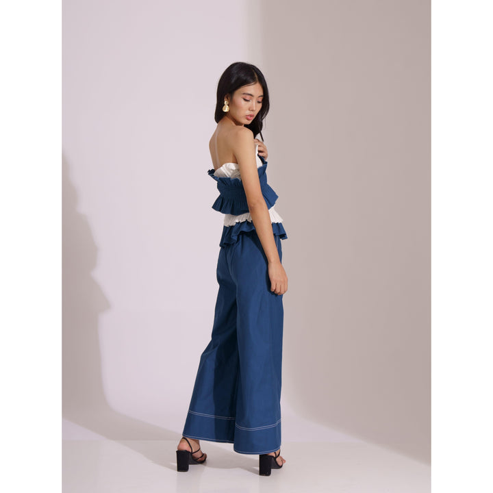 Ocean Colour Block Co-ord Set - ANI CLOTHING