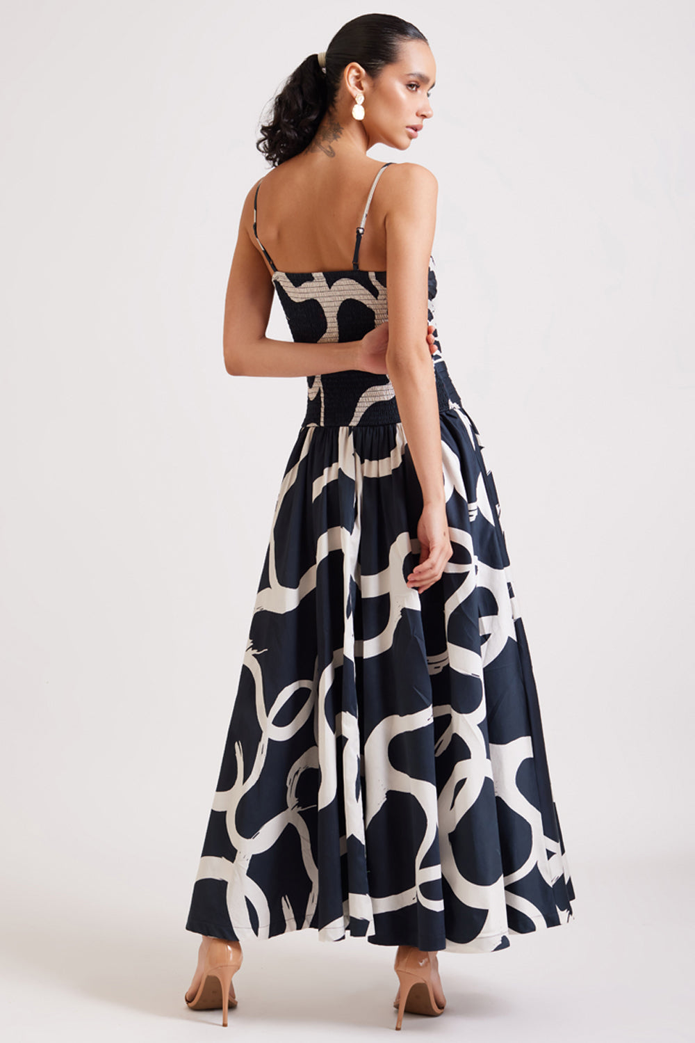 Coal Stroke Summer Dress