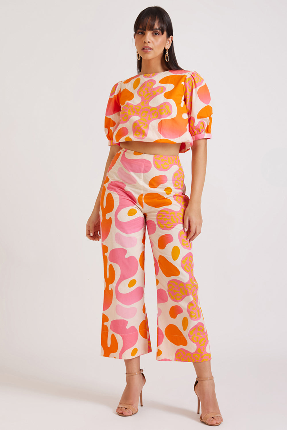 Candy Print Short Top