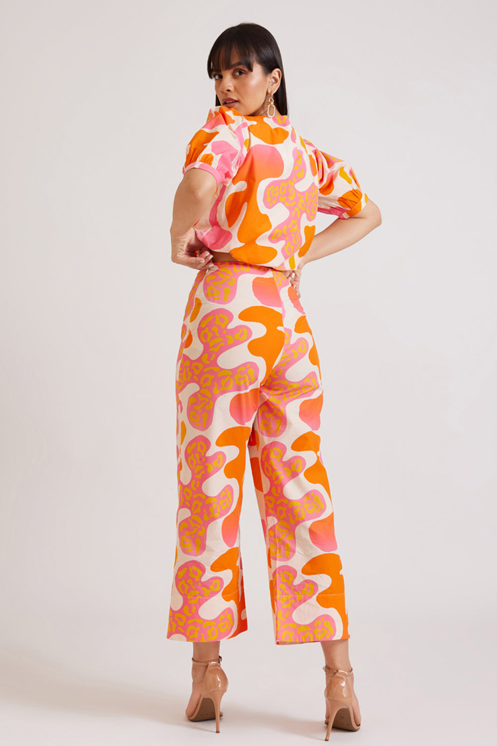 Candy Print Short Top
