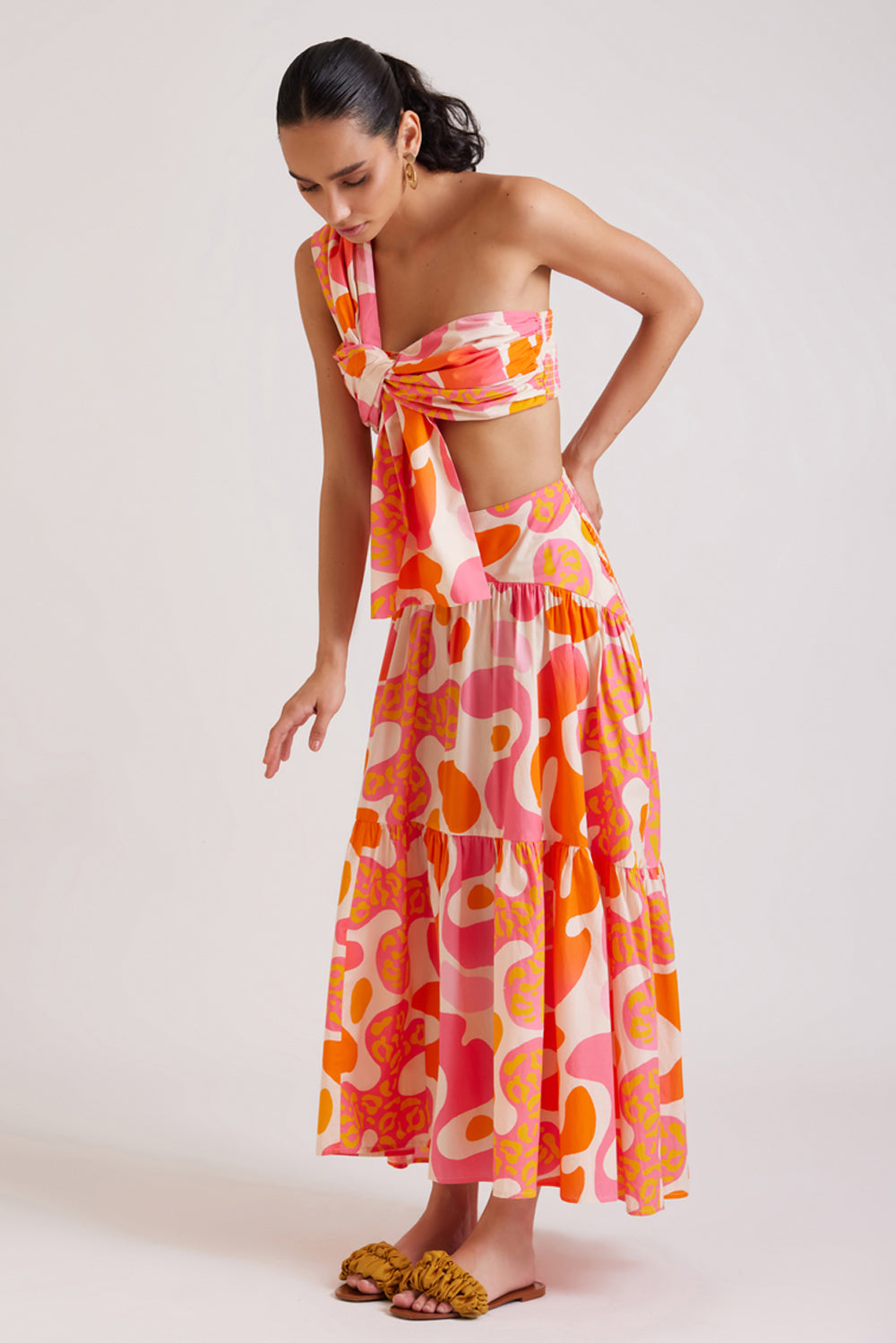 Candy Print Skirt Co-ord Set