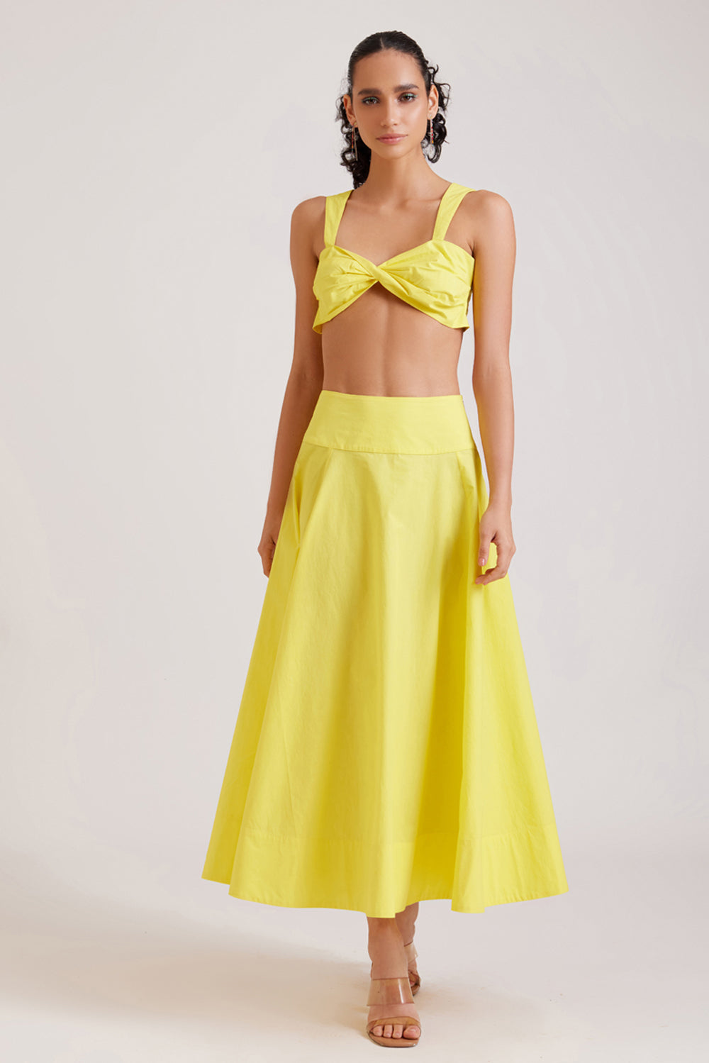 Lemon Maxi Skirt