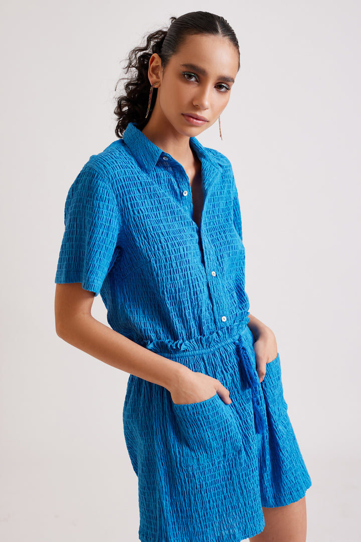 Blue Lounge Shirt