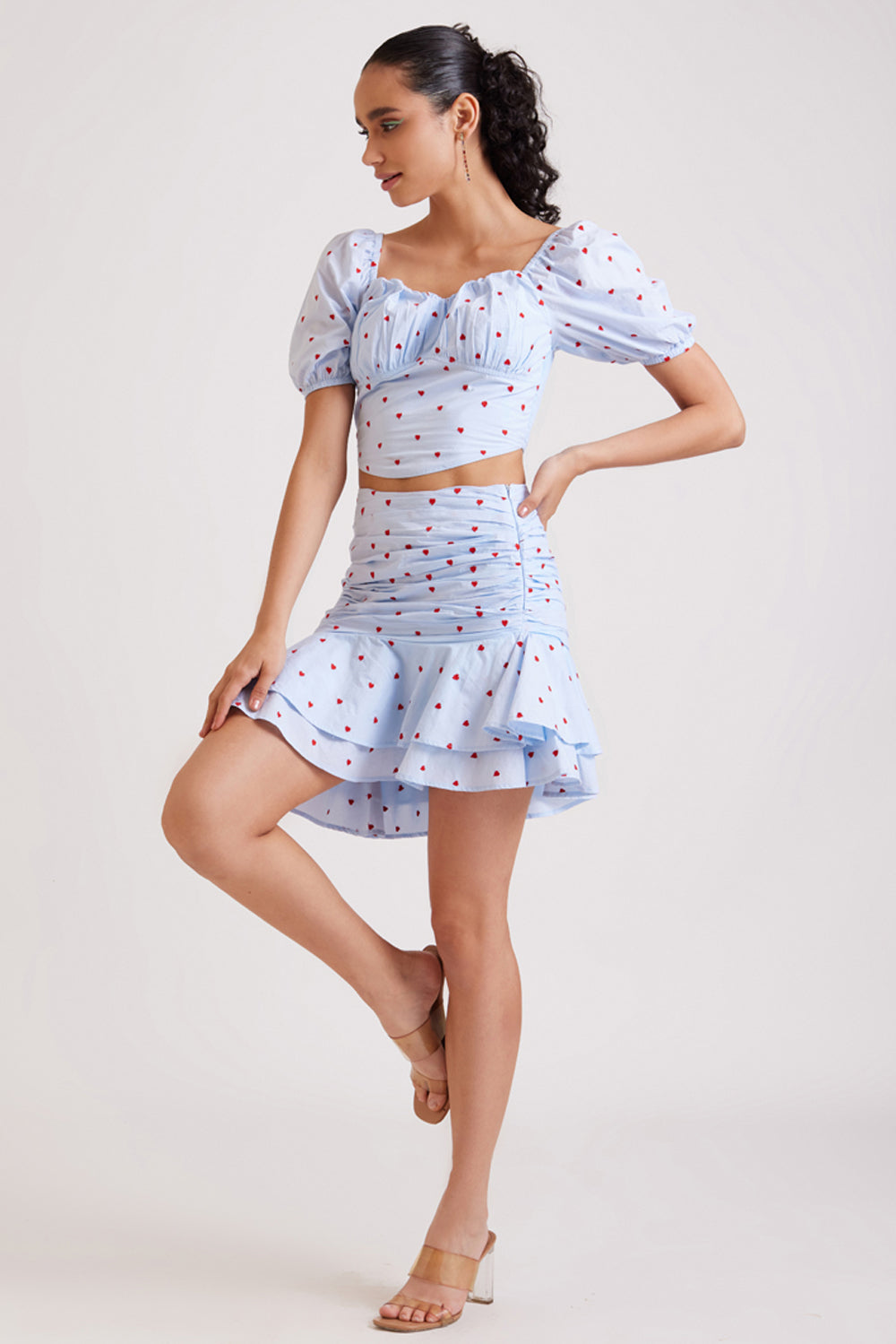 Heart Mini Skirt