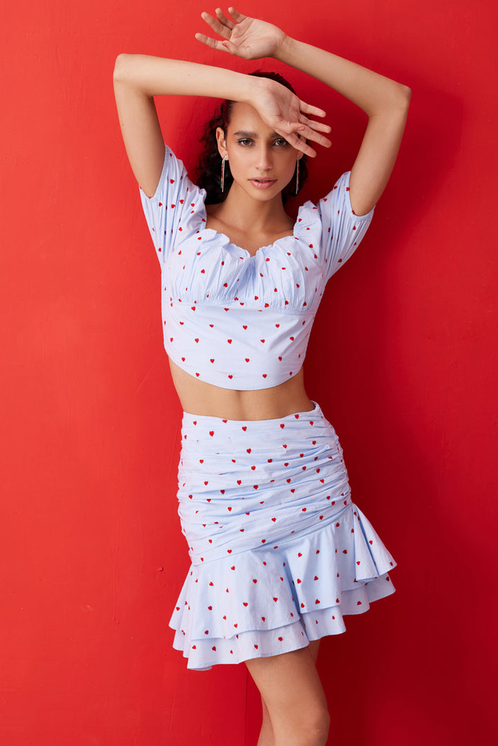 Heart Mini Skirt