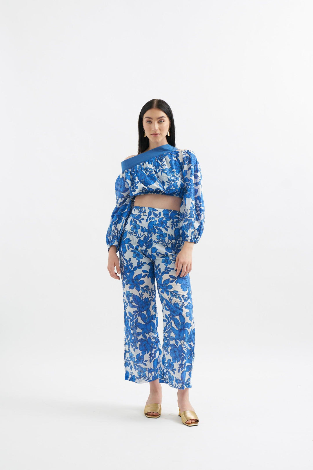 Iris Blue Top - ANI CLOTHING