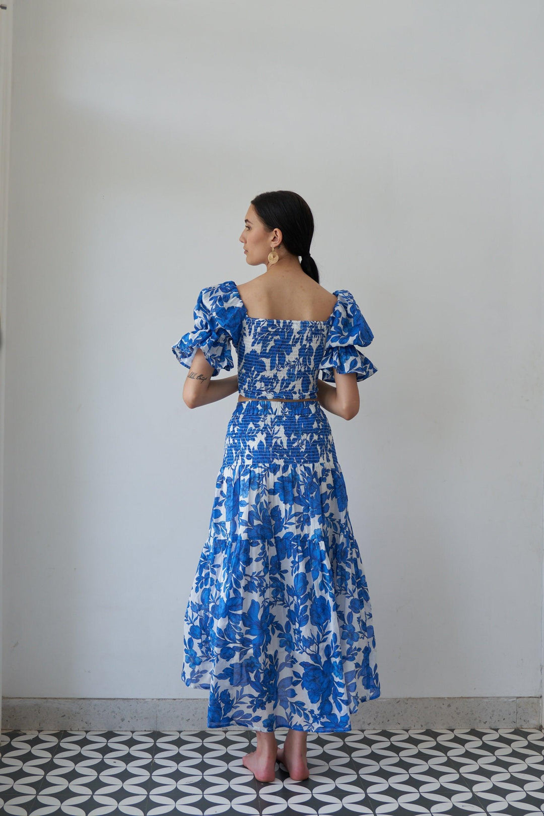 Floral Pop Skirt - ANI CLOTHING
