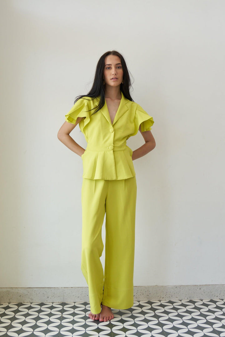 Neon Blazer Top - ANI CLOTHING