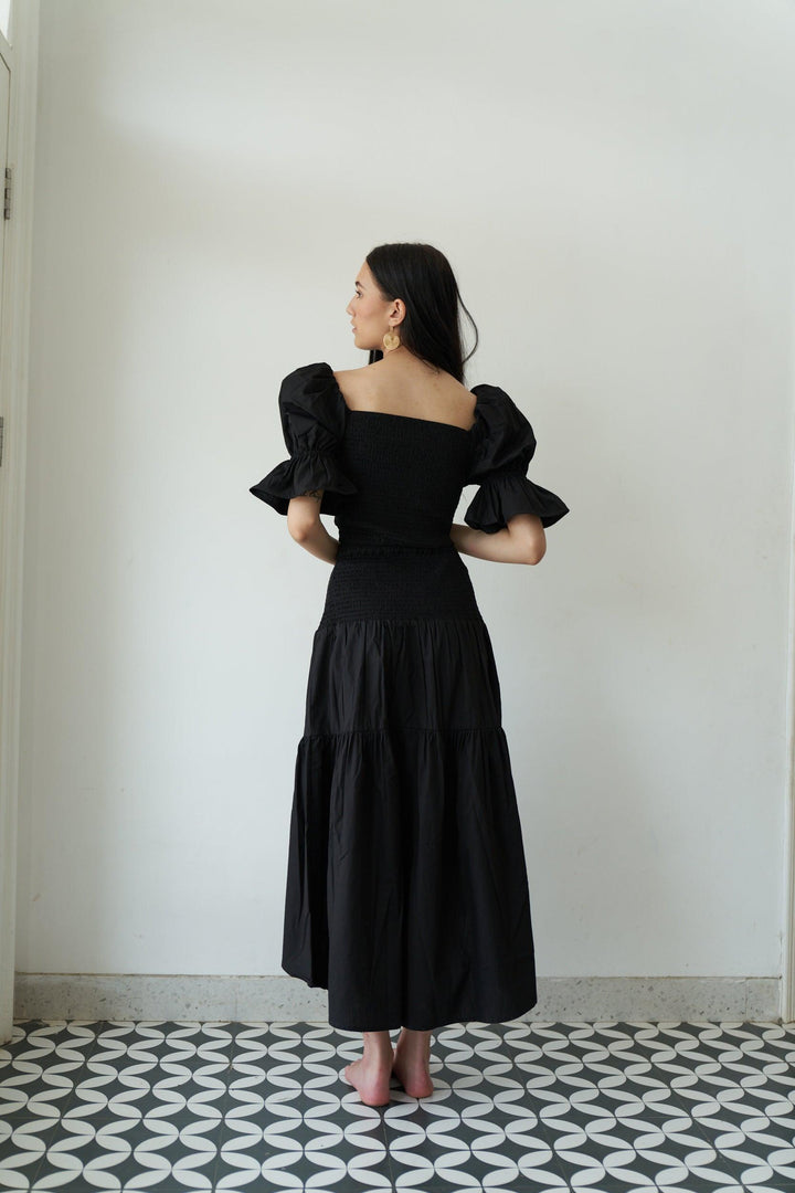 Black Pop Co-ord - ANI CLOTHING