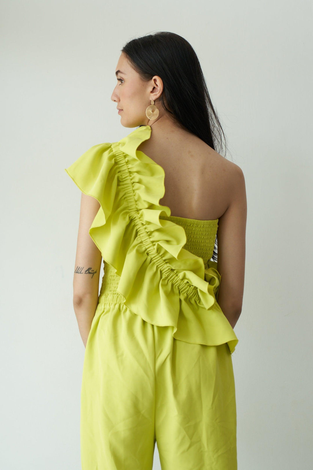 Frill jumpsuit - ANI CLOTHING