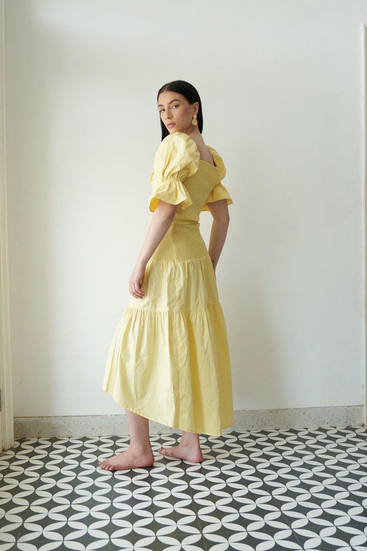 Yellow Pop Skirt - ANI CLOTHING
