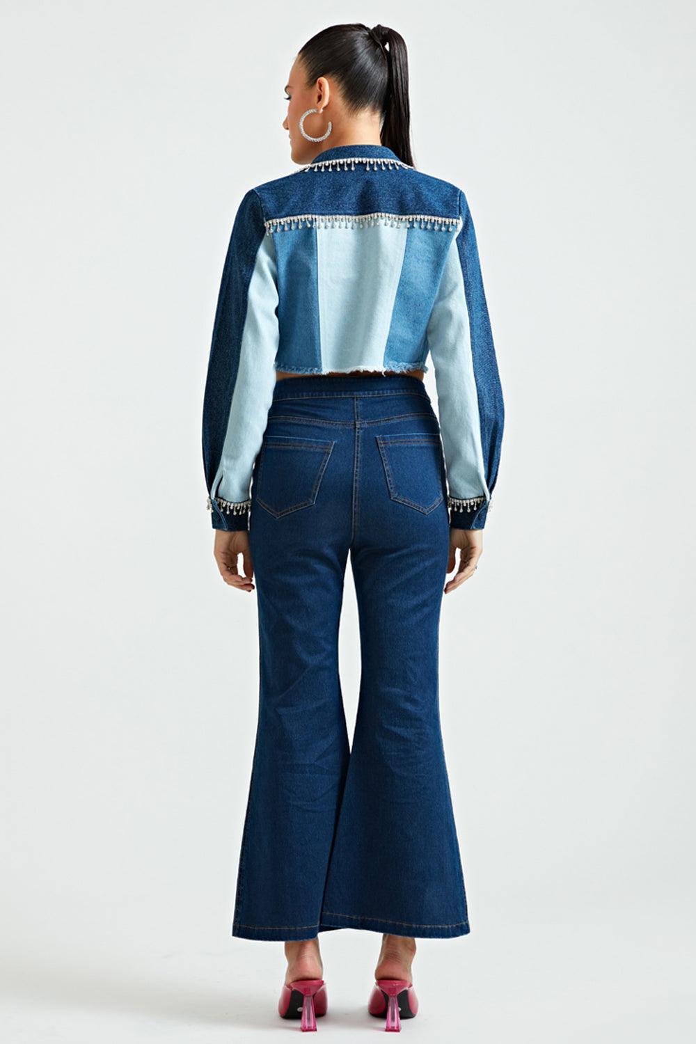 Denim Bell Bottoms - ANI CLOTHING