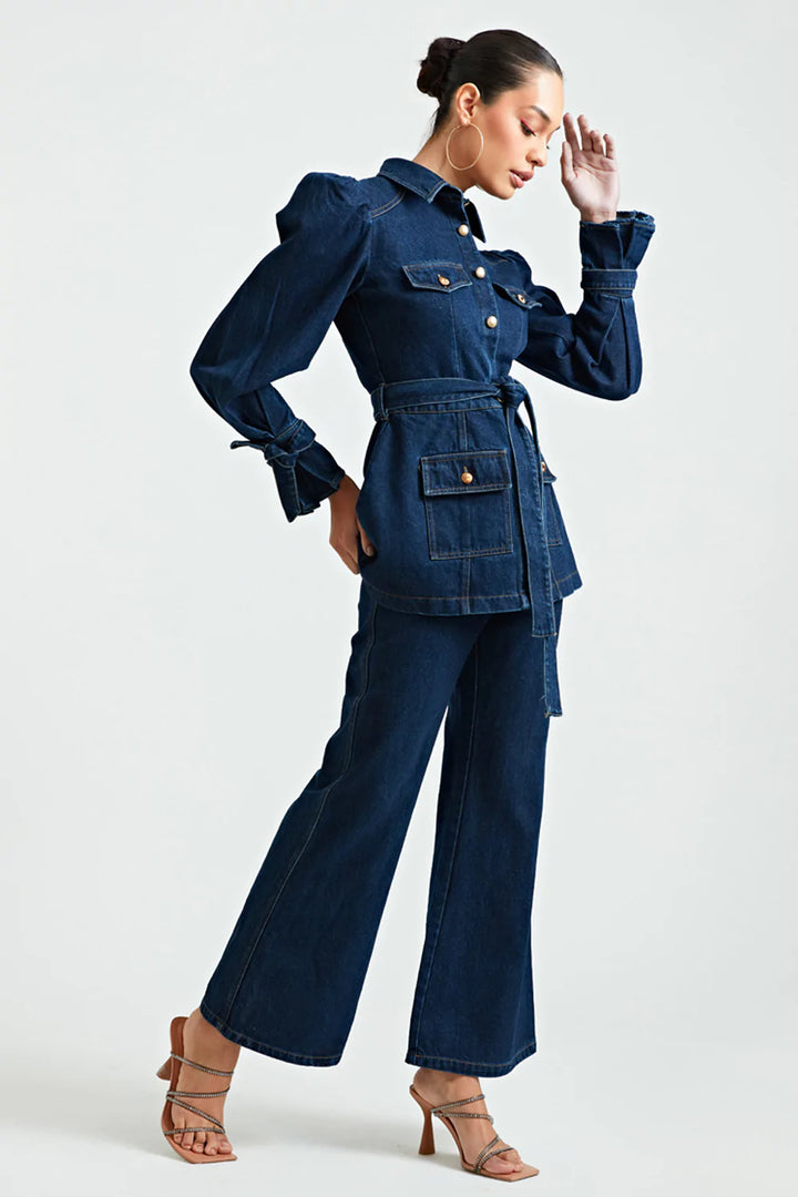 Poof Shacket Co-ord Set - ANI CLOTHING