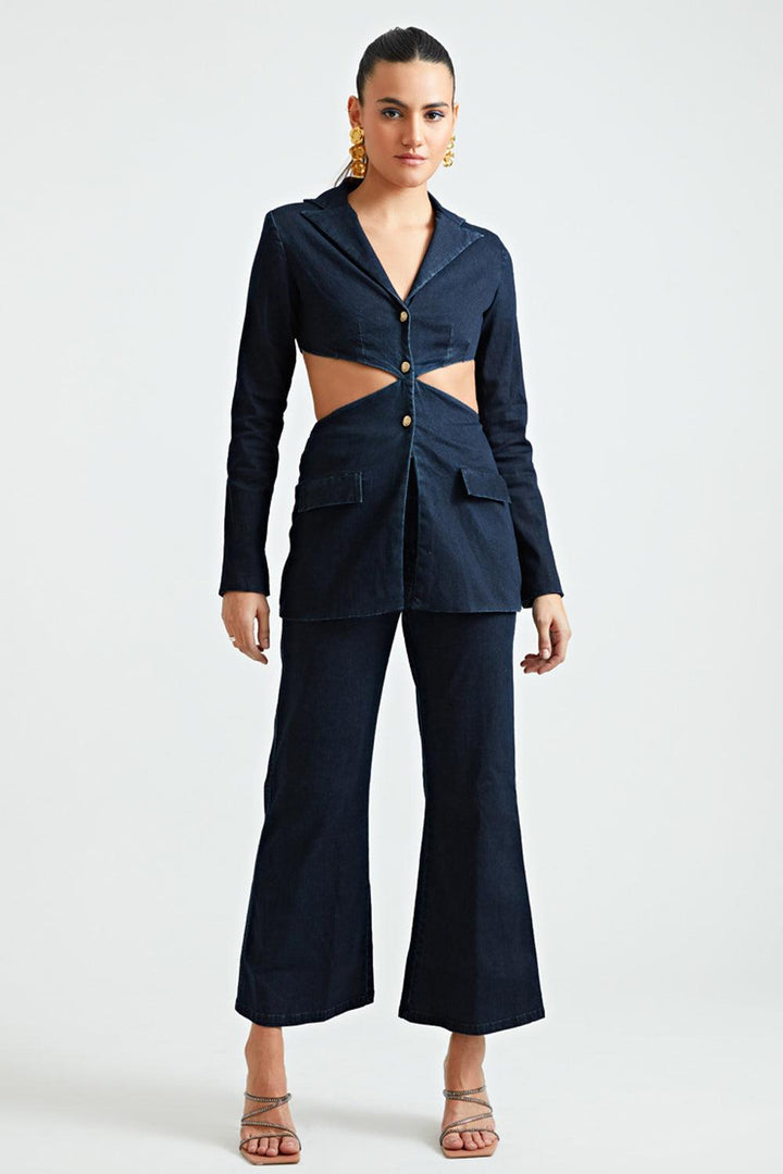 X Cutout Coord Pants - ANI CLOTHING