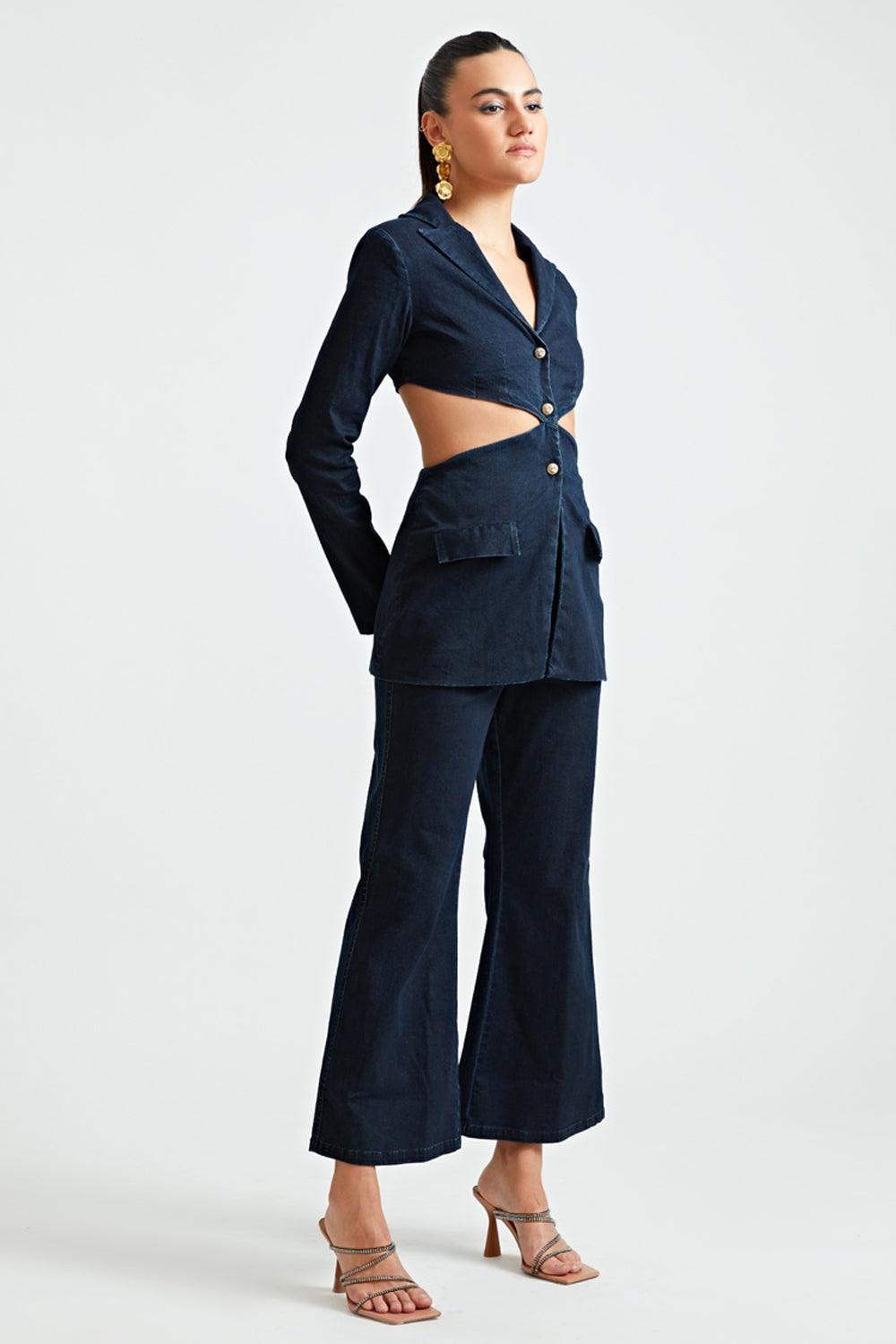 X Cutout Coord Pants - ANI CLOTHING