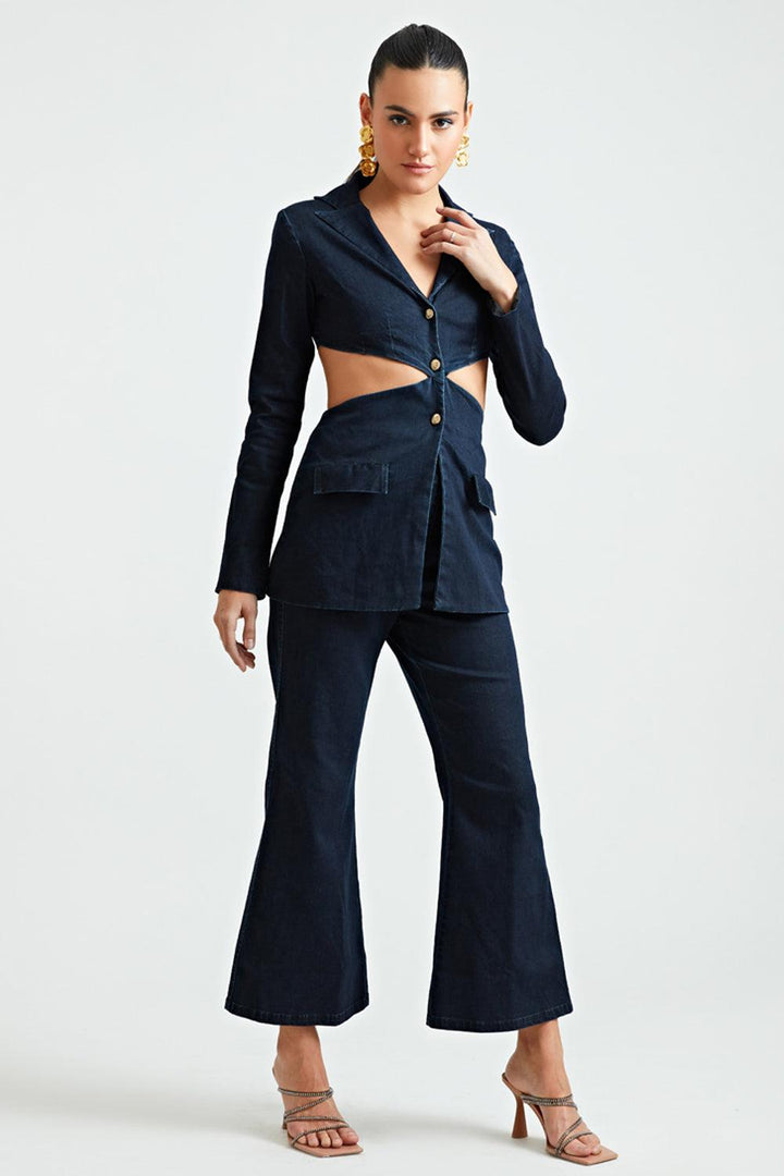 X Cutout Coord Pants - ANI CLOTHING