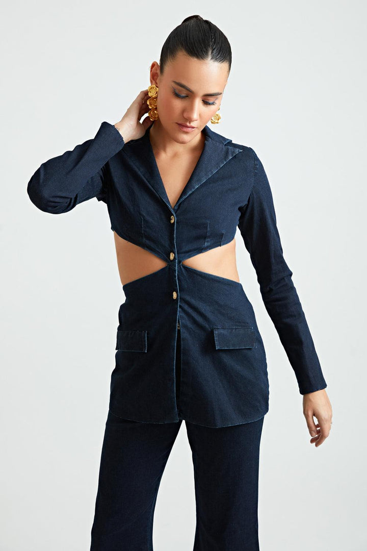 X Cutout Coord Pants - ANI CLOTHING