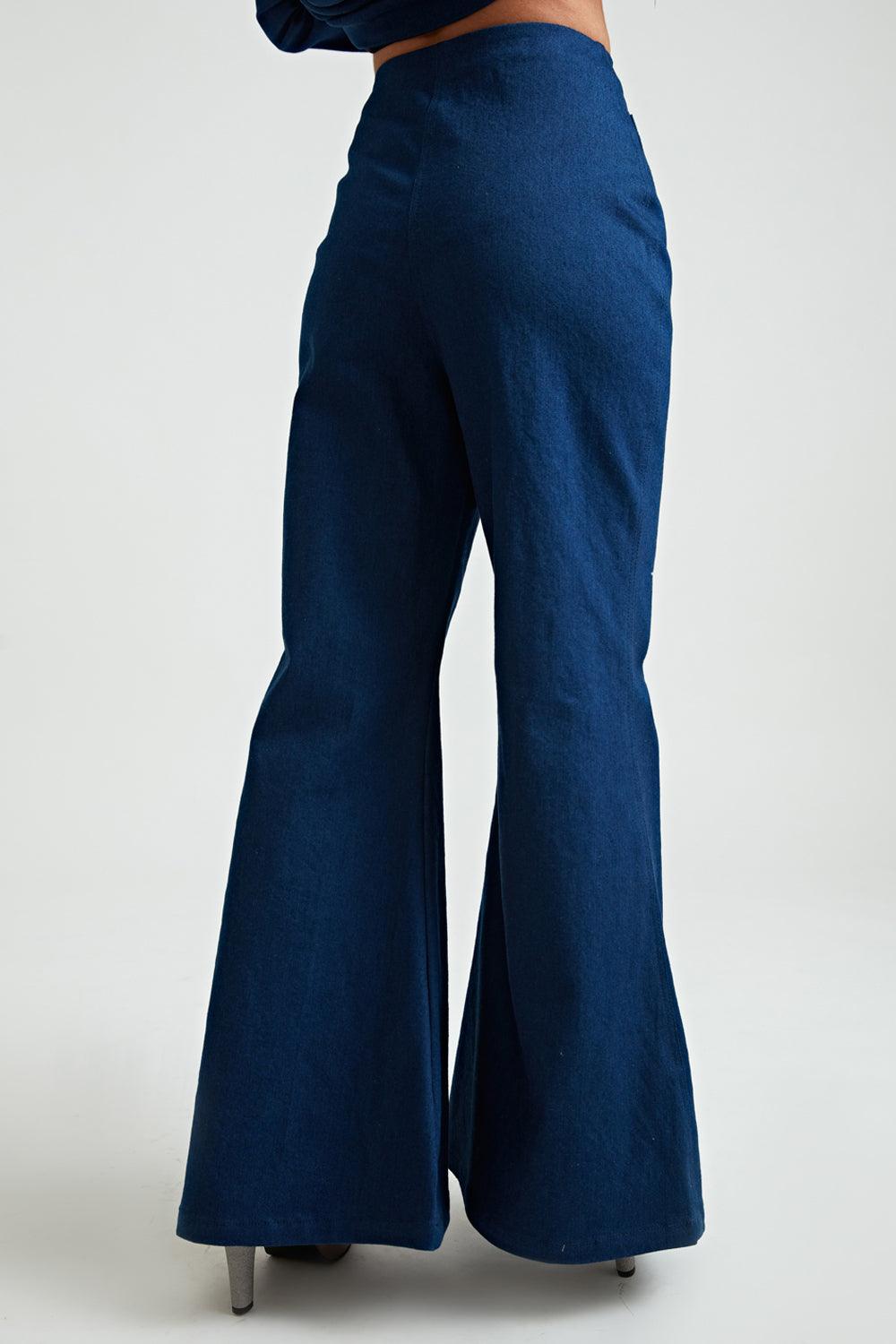 Blue Swan Co-ord Trousers - ANI CLOTHING