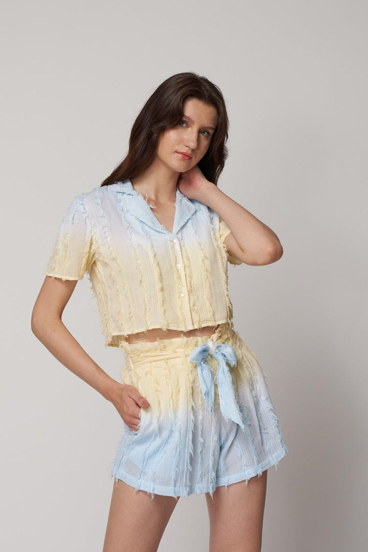 Ombré Co-ord Top - ANI CLOTHING