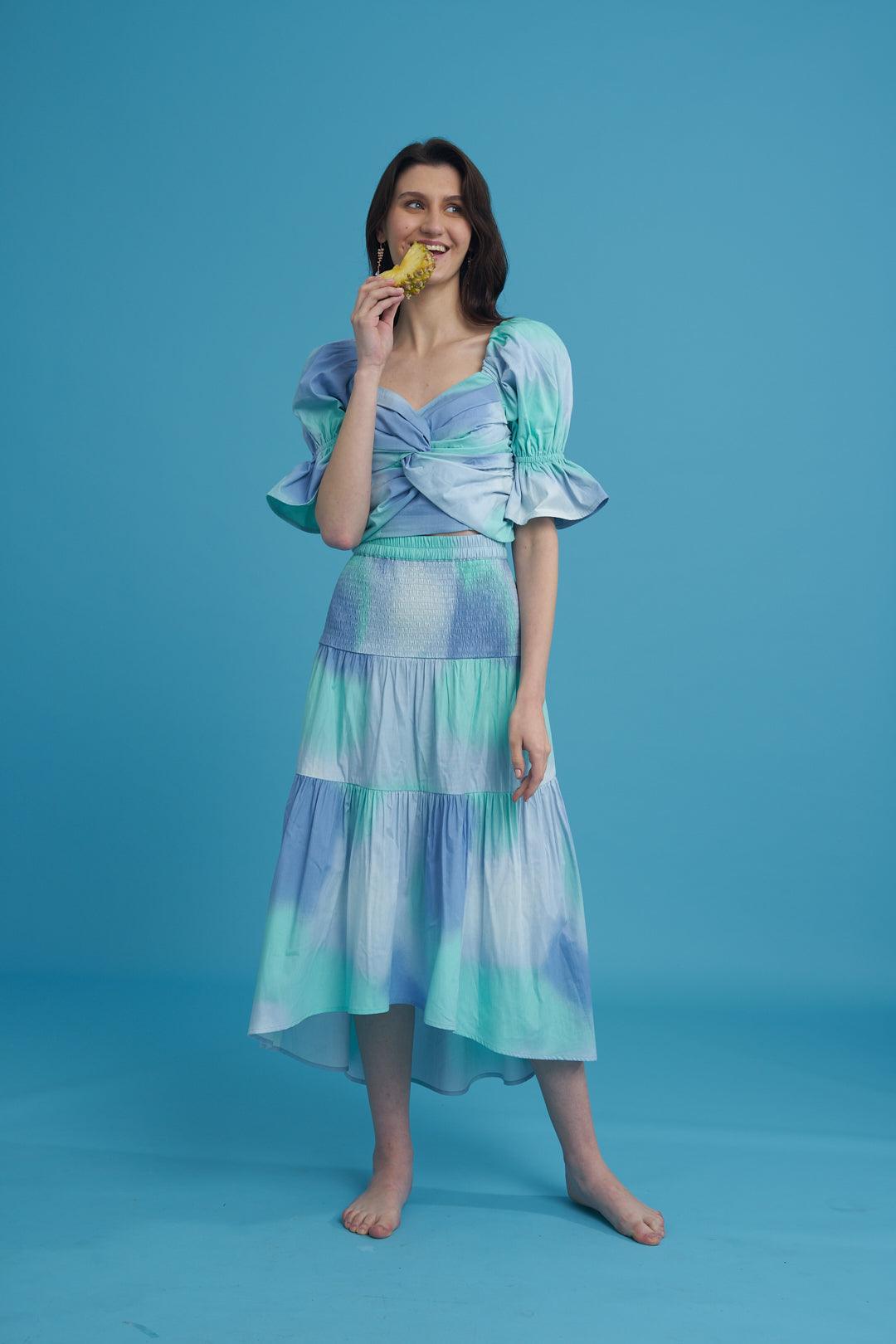 Tie-Dye Pop Dress - ANI CLOTHING