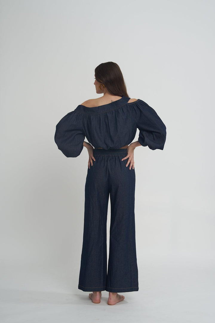 Denim Brick Co-ord - ANI CLOTHING