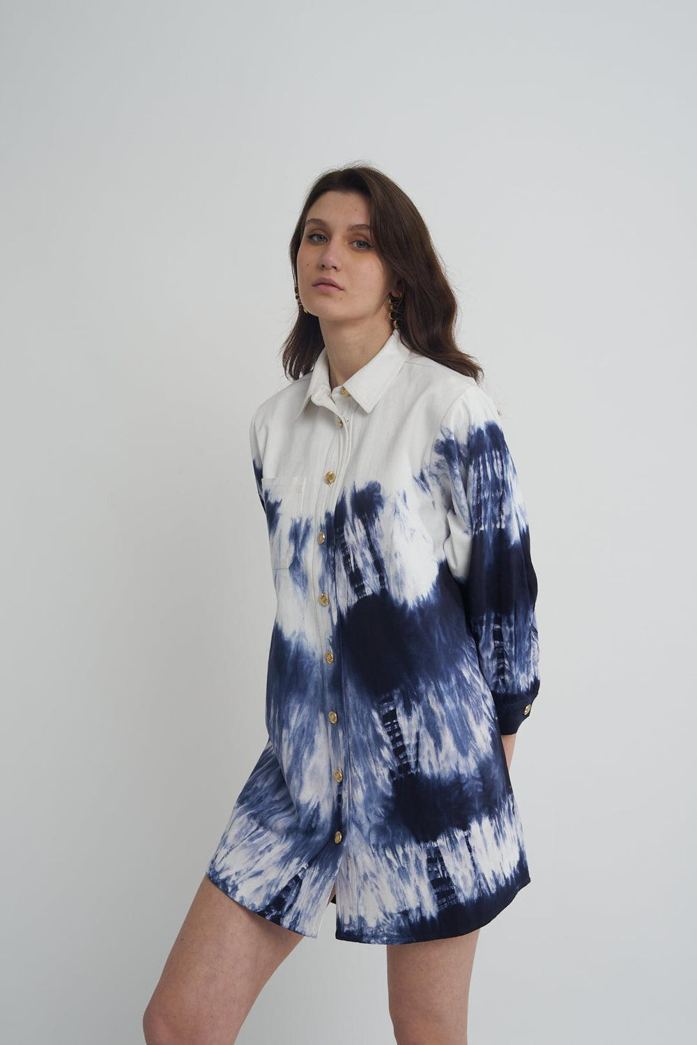 PFW Tie-Dye Shacket - ANI CLOTHING